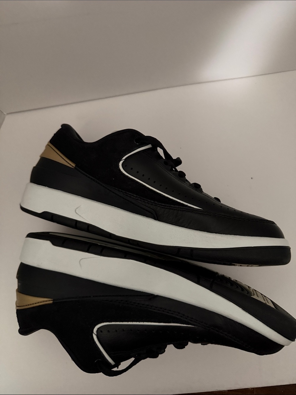 Nike Air Jordan 2 Retro Low Black White Sneakers DX4401-001
Women's Size 7 - Picture 3 of 5